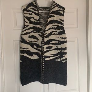 Hooded Sweater Vest